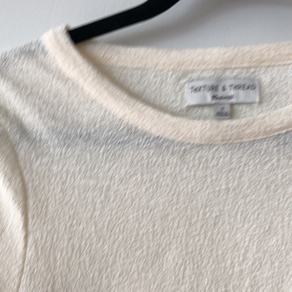 MADEWELL Texture & Thread cream top - Picture 2 of 4